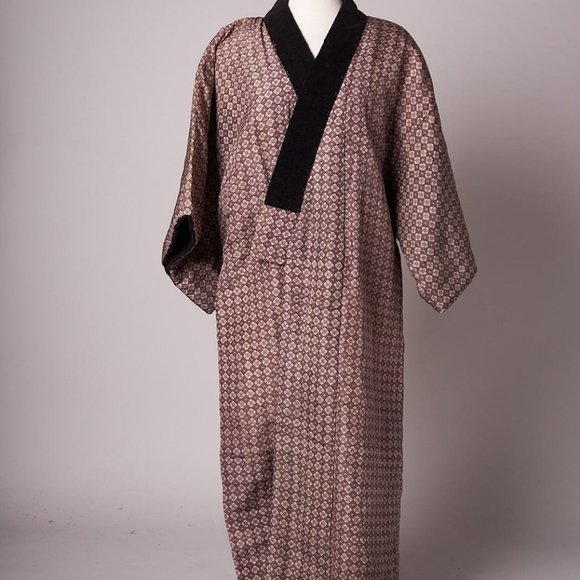 Vintage 1960s Japanese Padded Winter Kimono - Picture 6 of 10